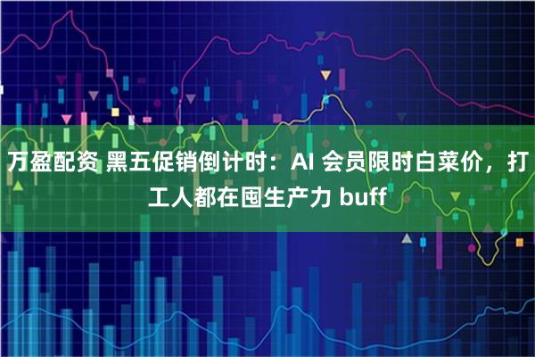 万盈配资 黑五促销倒计时：AI 会员限时白菜价，打工人都在囤生产力 buff