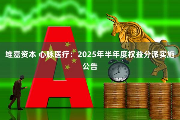 维嘉资本 心脉医疗：2025年半年度权益分派实施公告